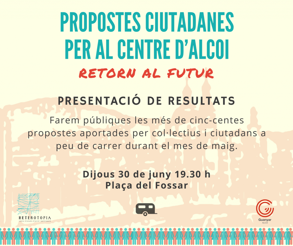Guanyar Alcoi presenta públicament els resultats del projecte de dinamització del Centre ‘Retorn al futur’