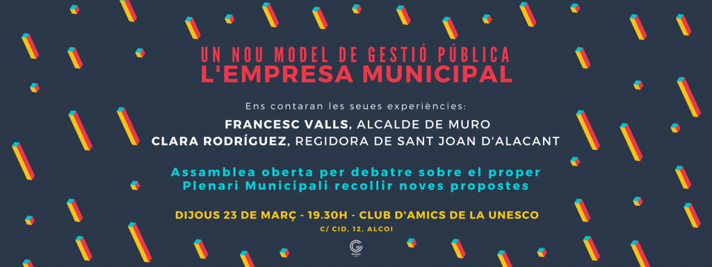 Xerrada sobre 'Empresa pública municipal: per a què i com?'