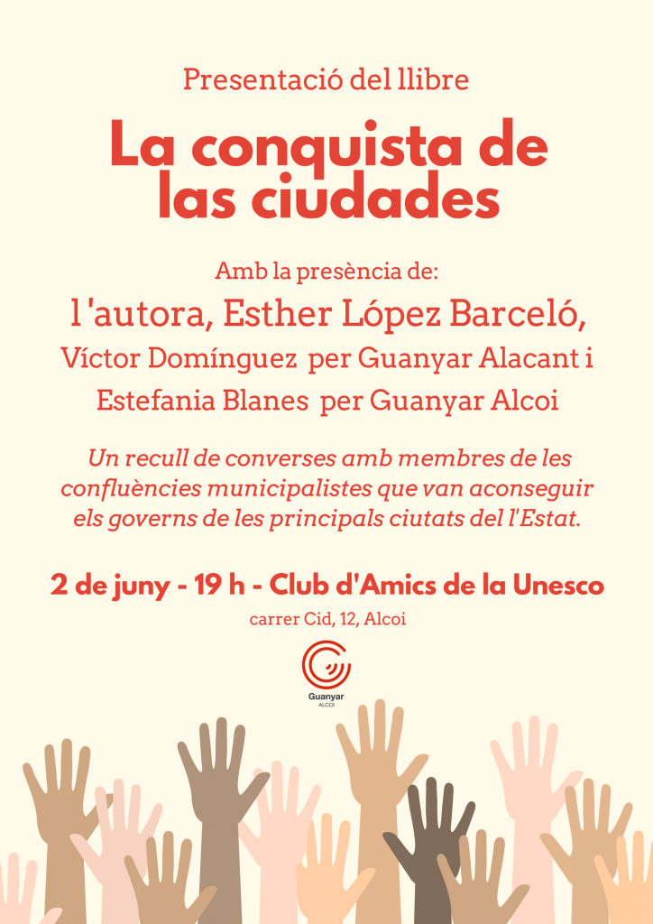 Presentació del llibre 'La conquista de las ciudades' d'Esther López