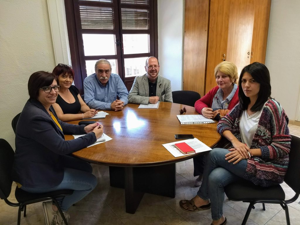 Reunió de treball de la Plataforma de Pensionistes d'Alcoi i Guanyar Alcoi