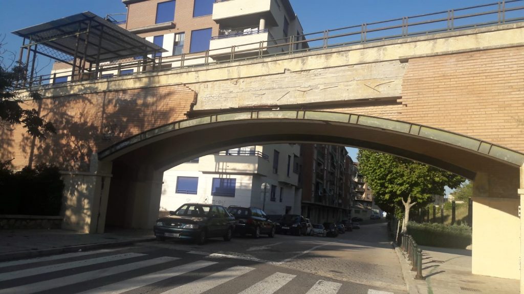 Guanyar Alcoi reclama una actuació urgent al pontet de Cantagallet per la caiguda de rajoles