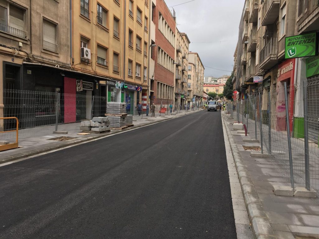 Guanyar Alcoi critica els continus retards en l'obertura del carrer Entença i la falta d'informació sobre terminis reals