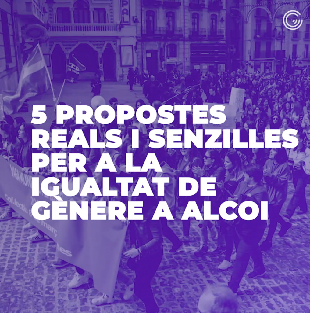 Cinc accions locals per la igualtat