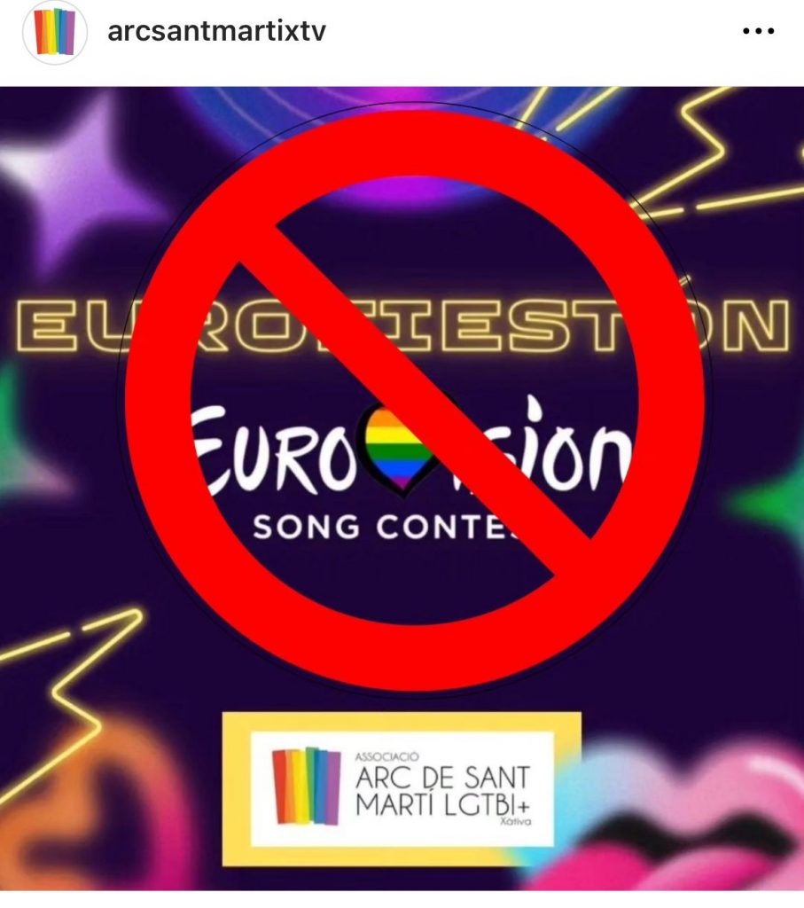 Guanyar Alcoi denuncia la celebració de l’Eurofest a Alcoi per celebrar el blanqueig del genocidi d’Israel
