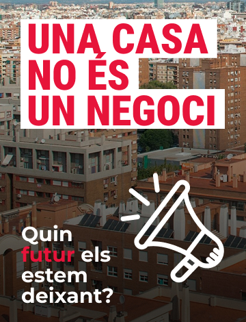 UNA CASA NO ÉS UN NEGOCI.