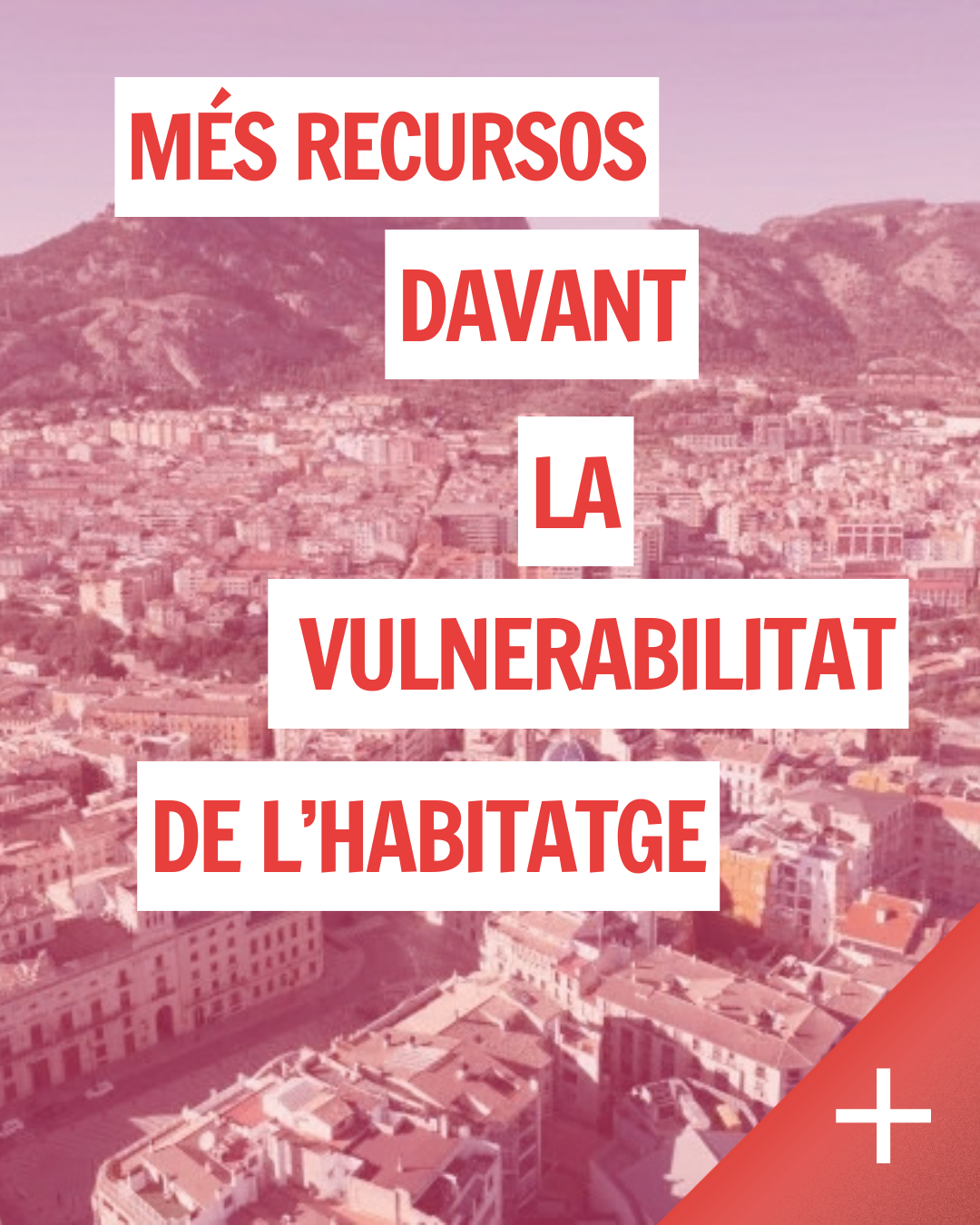 Guanyar Alcoi reclama més recursos i una resposta contundent davant la vulnerabilitat de l'habitatge a la ciutat.